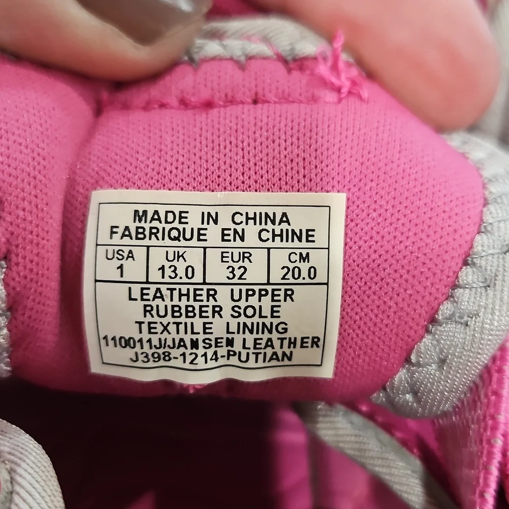 Teva Kids' Pink Adventure Shoes size US 1